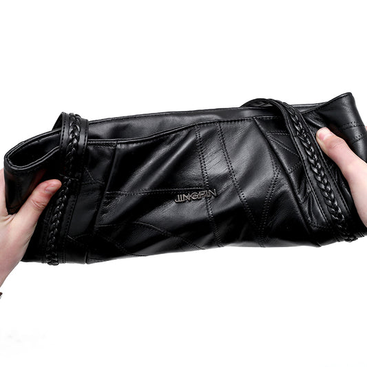 Women's leather handbag