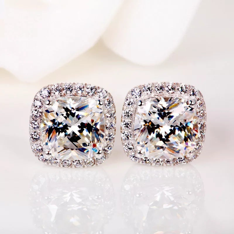 Zircon Stud Earrings