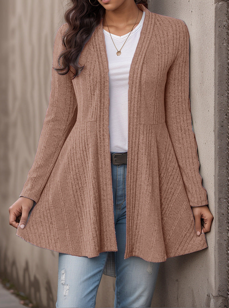 Women's Sunken Stripe Cardigan