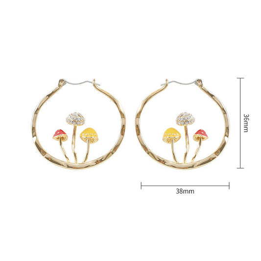 Butterfly or Mushroom Earrings- Different styles