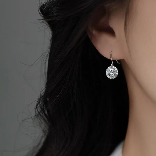 Light Luxury Temperament Earrings Exquisite Socialite Style Daily Versatile Ear Accessories