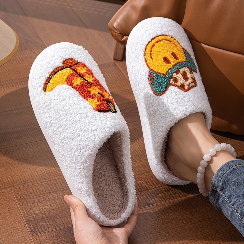 Fleece-lined Slippers-Bee Kind or Cowboy