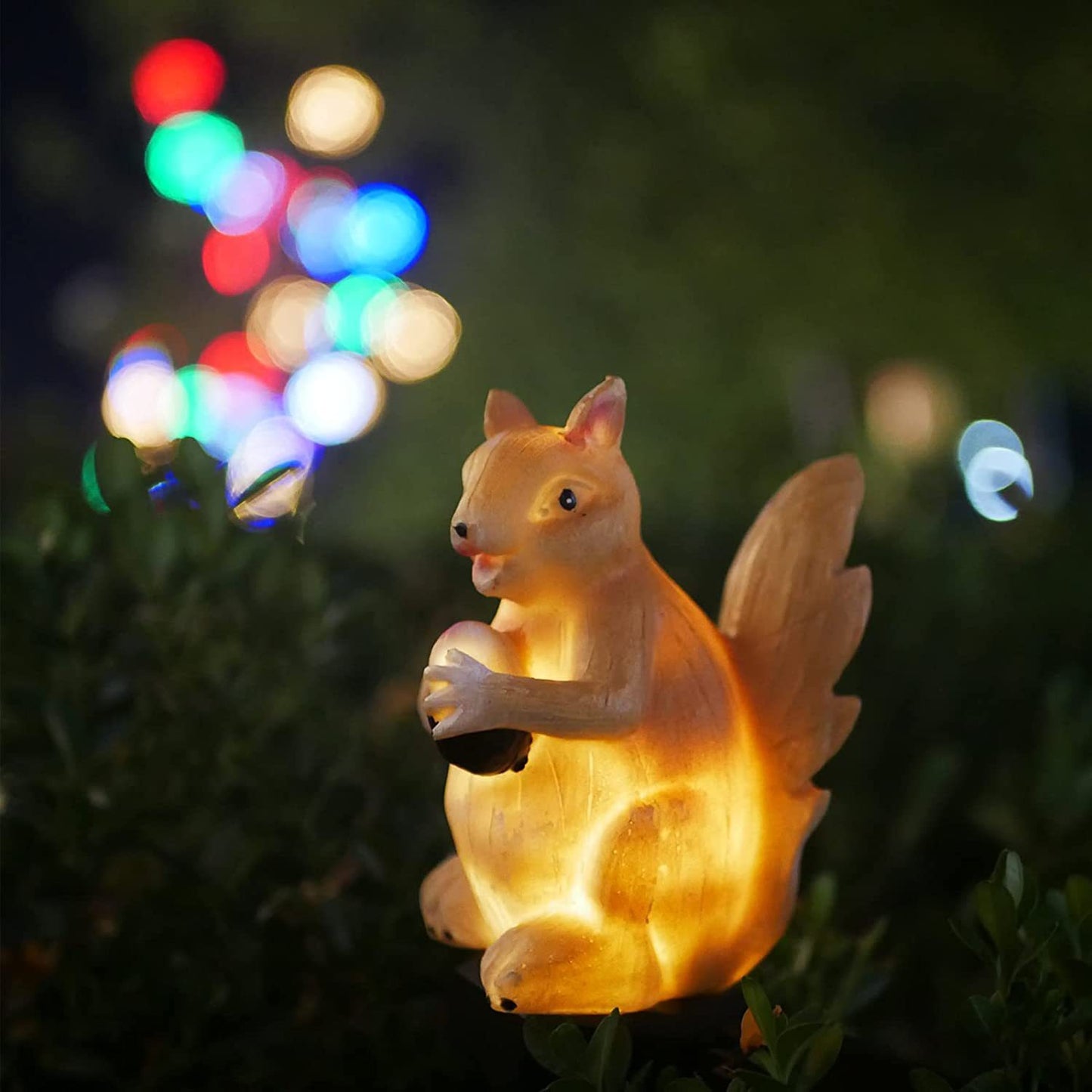 Solar Outdoor Lights- Eagle, Panda, Squirrel