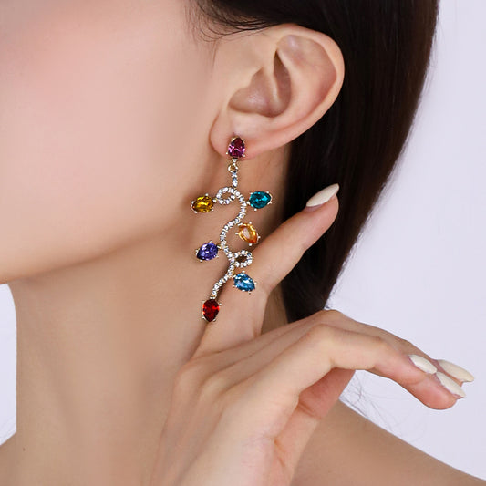 Fashion Christmas light Earrings