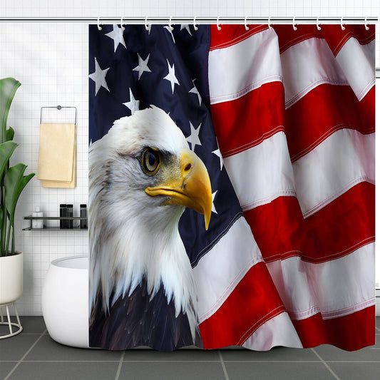 Independence Day Shower Curtain- Multiple styles