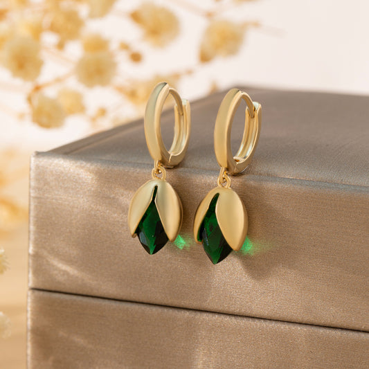 Women's Flower Bud Earrings