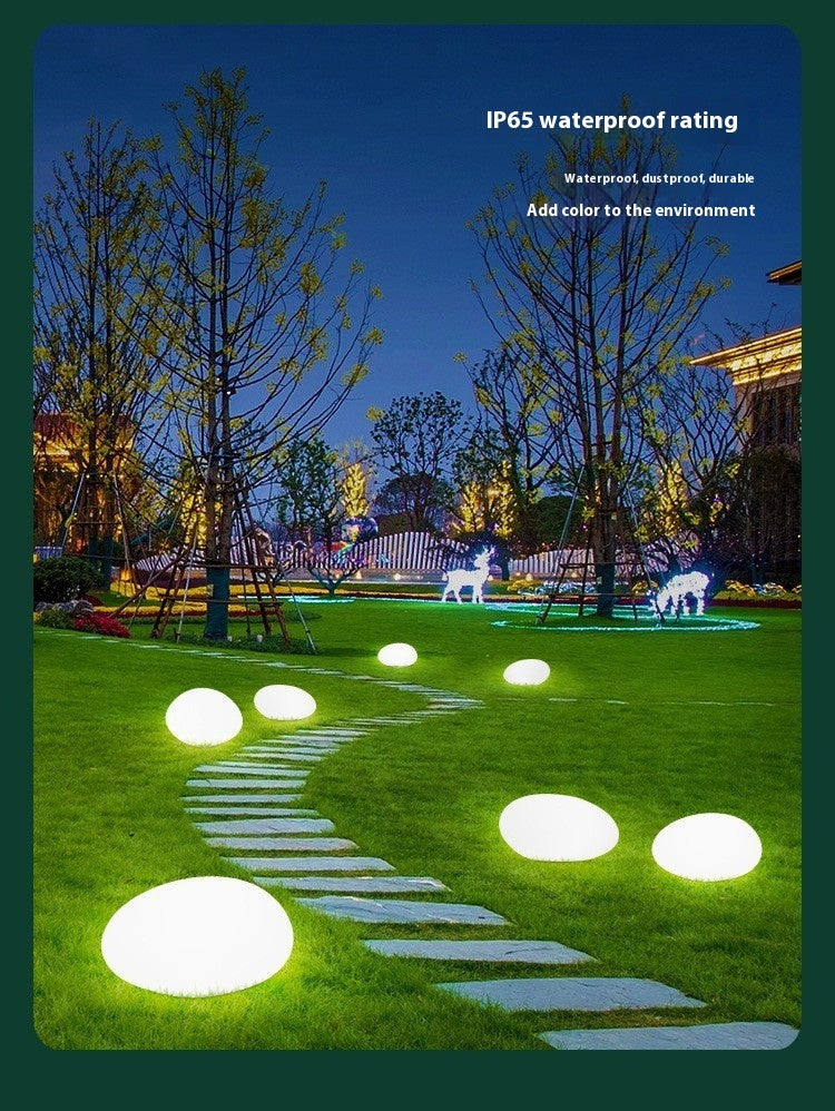 Outdoor Solar Landscaping Stone Lights