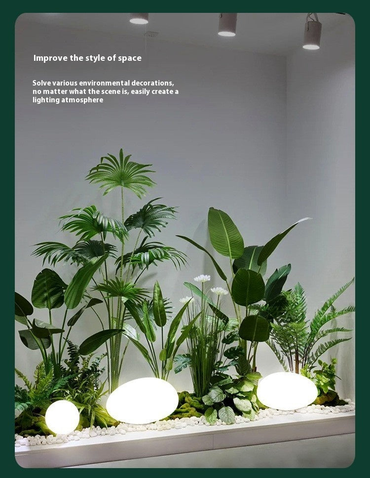 Outdoor Solar Landscaping Stone Lights