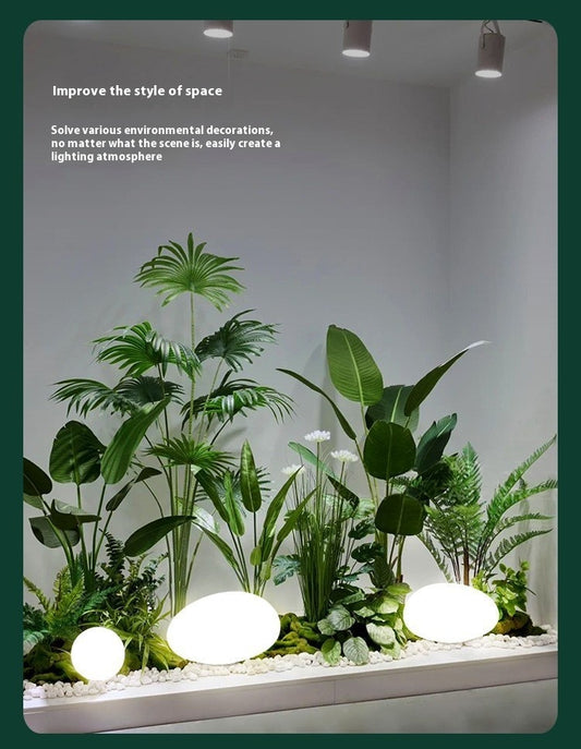 Outdoor Solar Landscaping Stone Lights