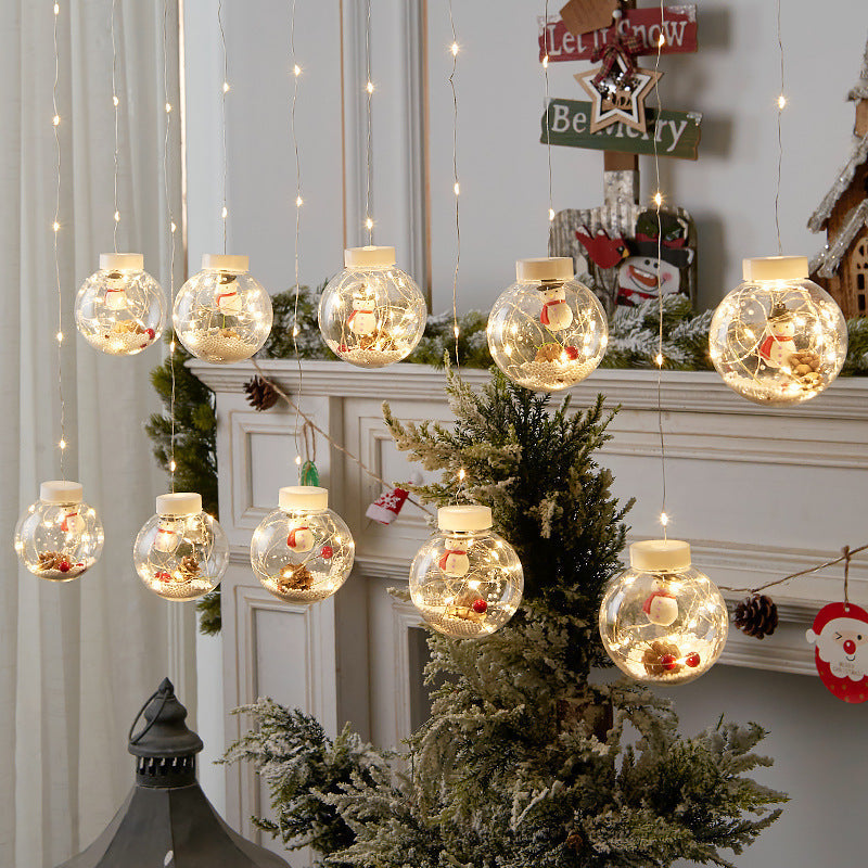 Unique LED Christmas Wish Orbs Light Decorations