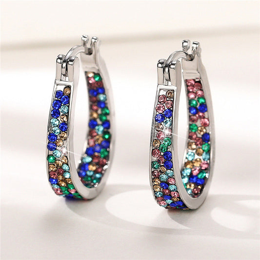 Clip Fashion Jewel Earrings