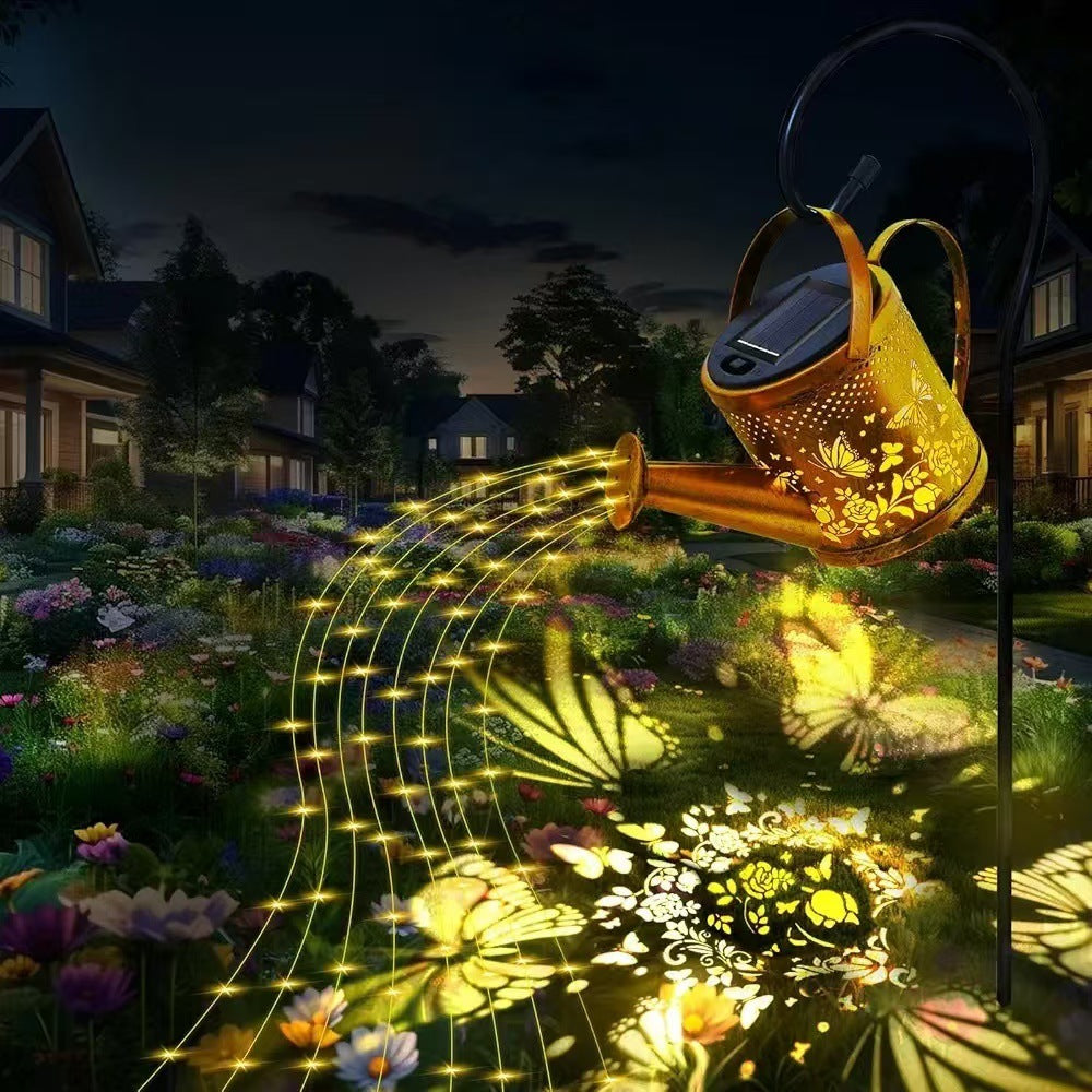 Solar Kettle Lights Outdoor Courtyard Decorative Kettle