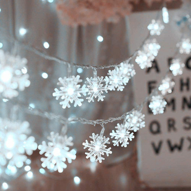 LED Snowflake Lighting Chain