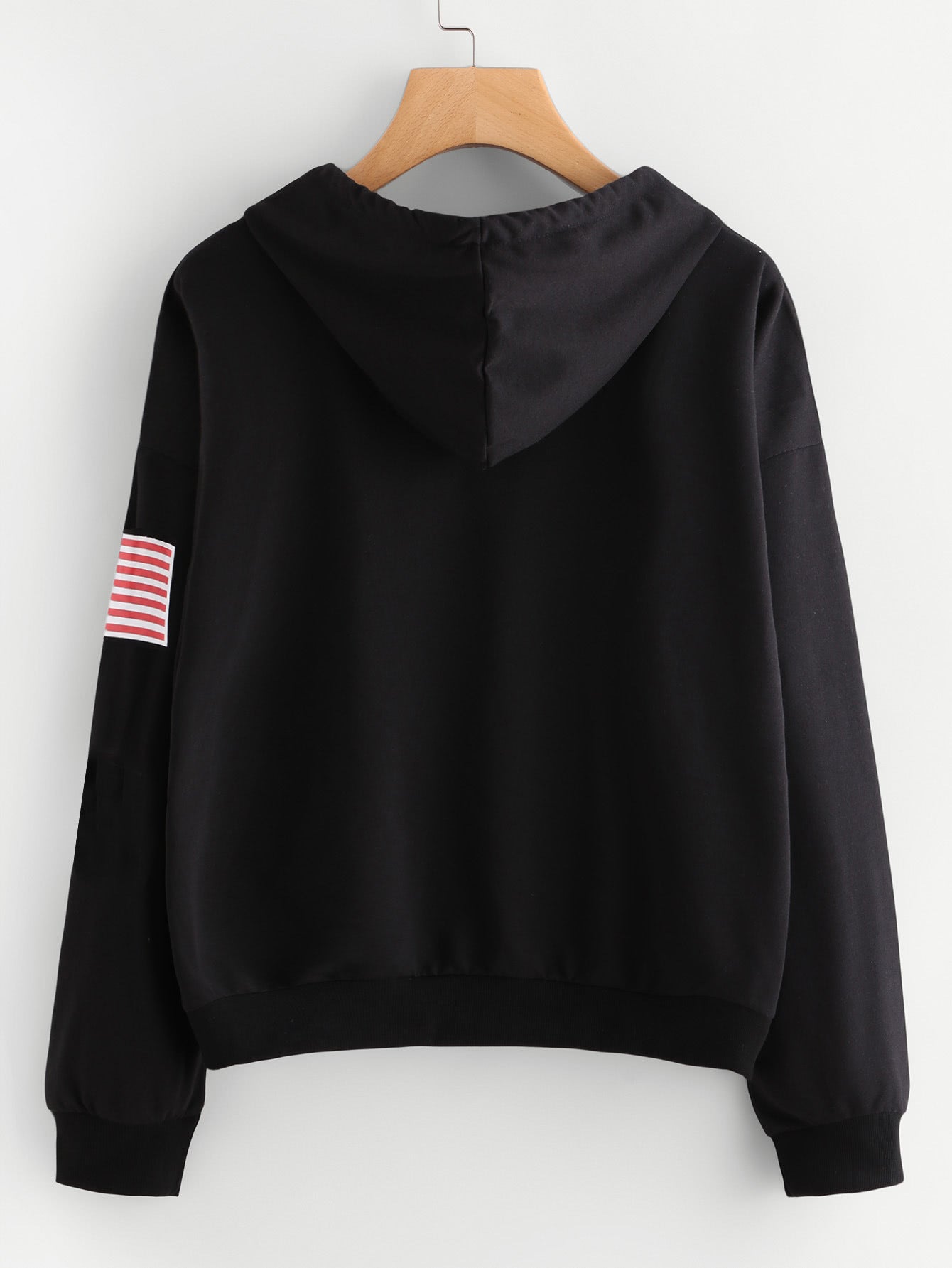 USA long sleeve women's hoodie sweater