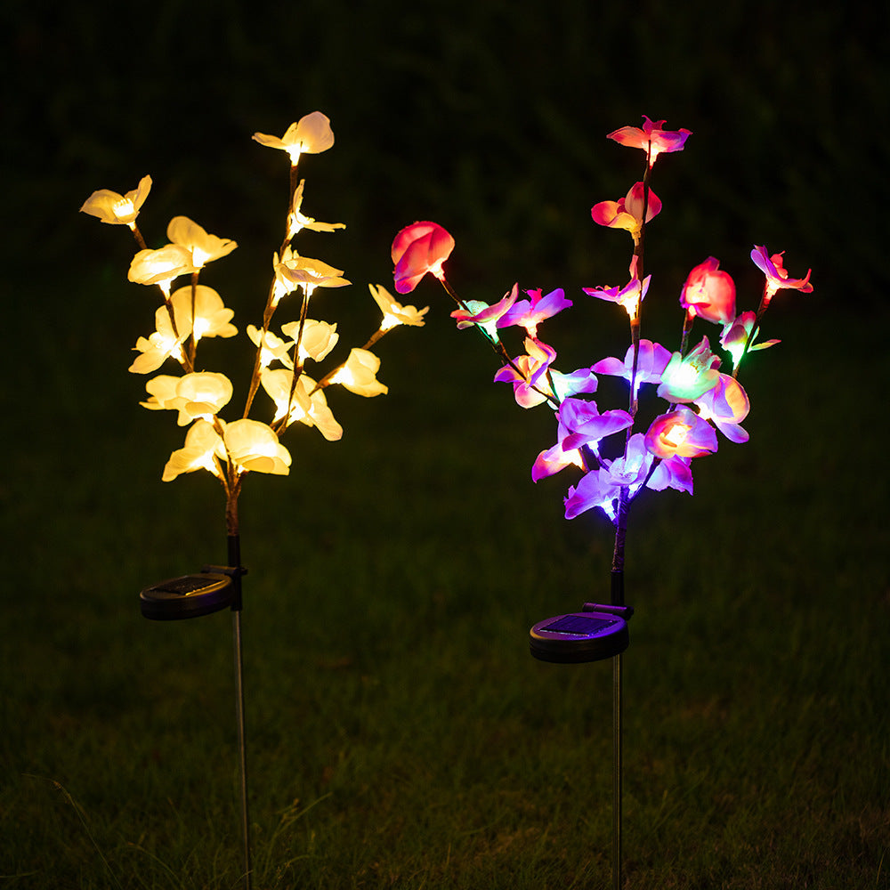 Solar Decorative Orchid Lights