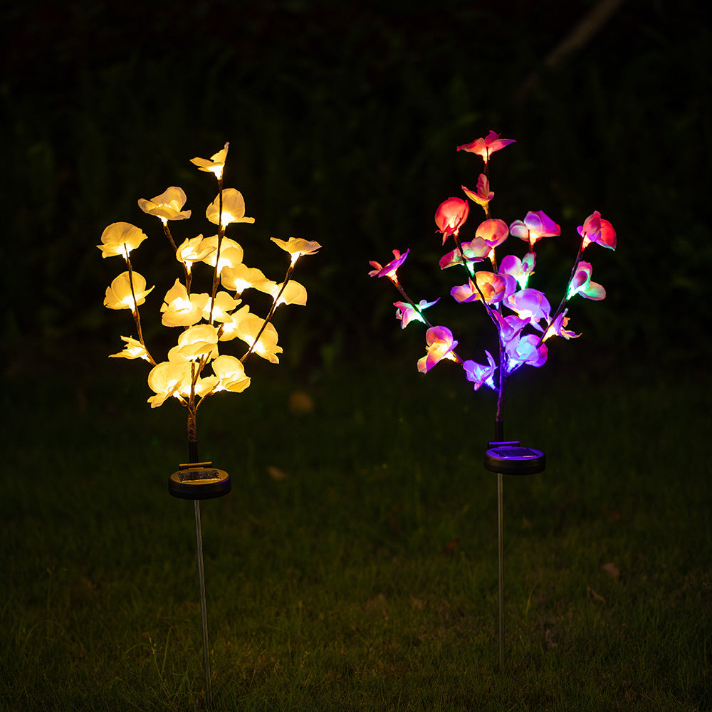 Solar Decorative Orchid Lights