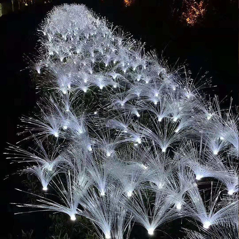 Fiber Optic Outdoor Lawn Reed Lights