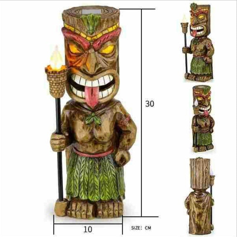Tiki Guard-Mayan Totem Light