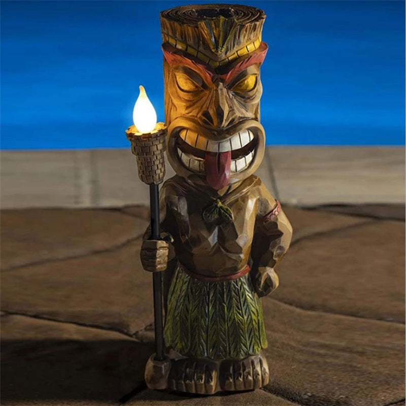 Tiki Guard-Mayan Totem Light