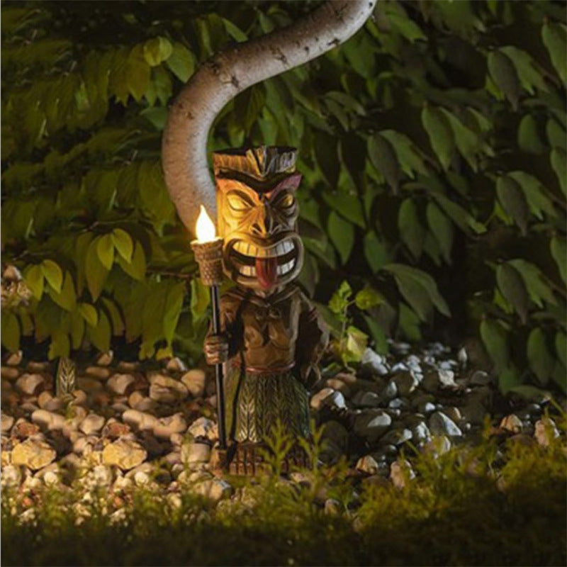 Tiki Guard-Mayan Totem Light