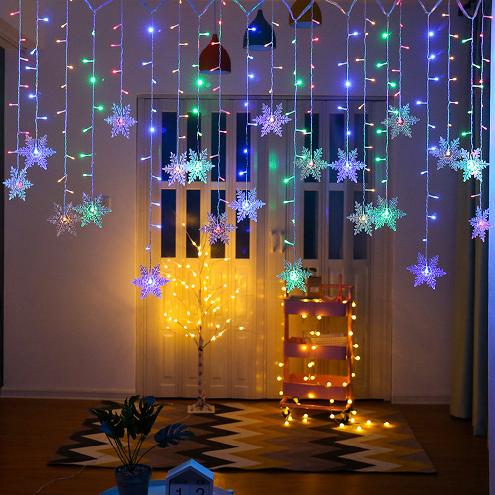 LED Star/Icicle String Lights