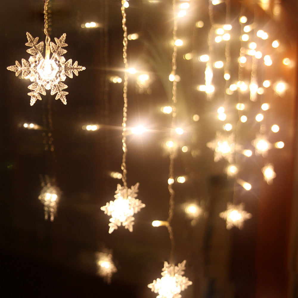 LED Star/Icicle String Lights