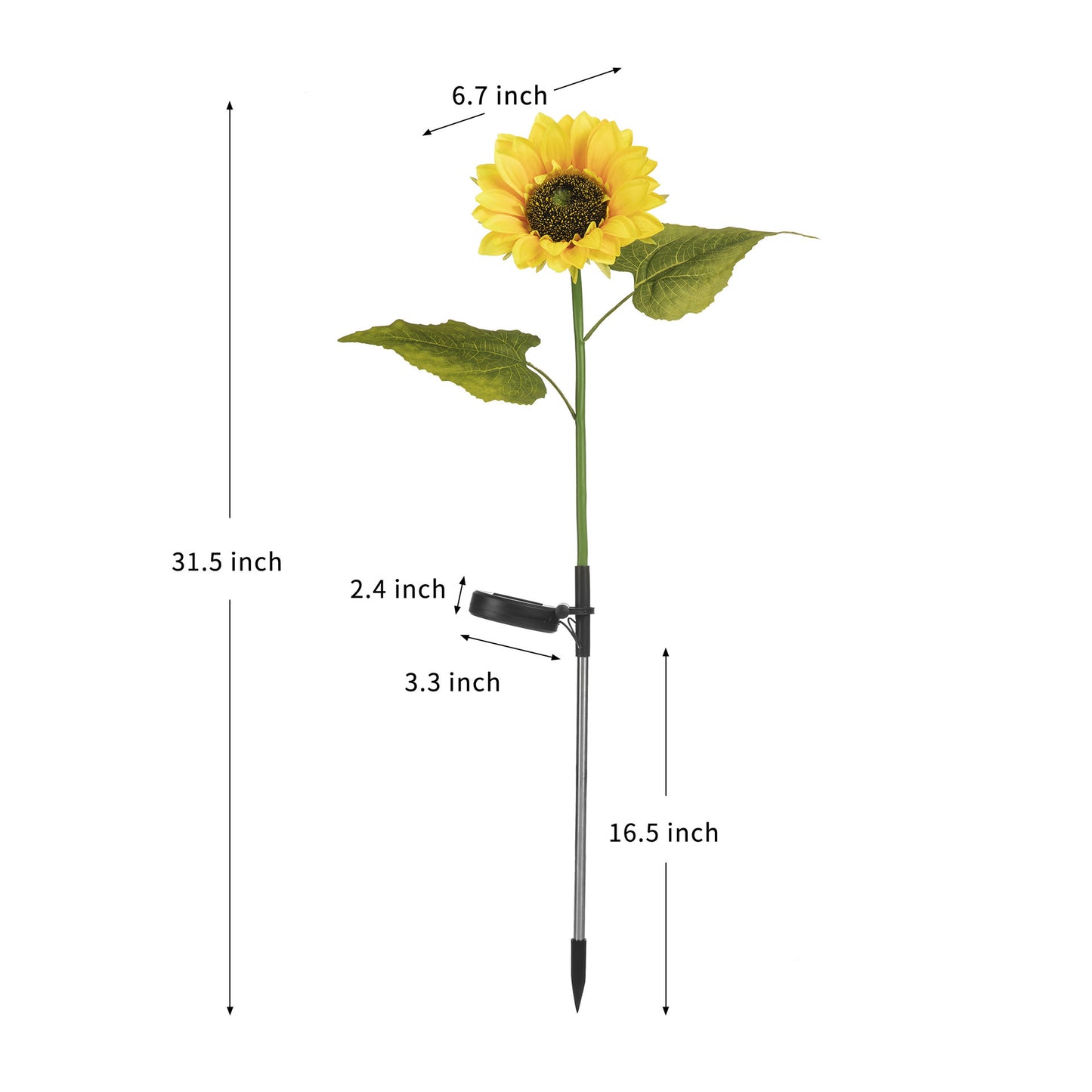 LEF Solar Sunflower Lamp