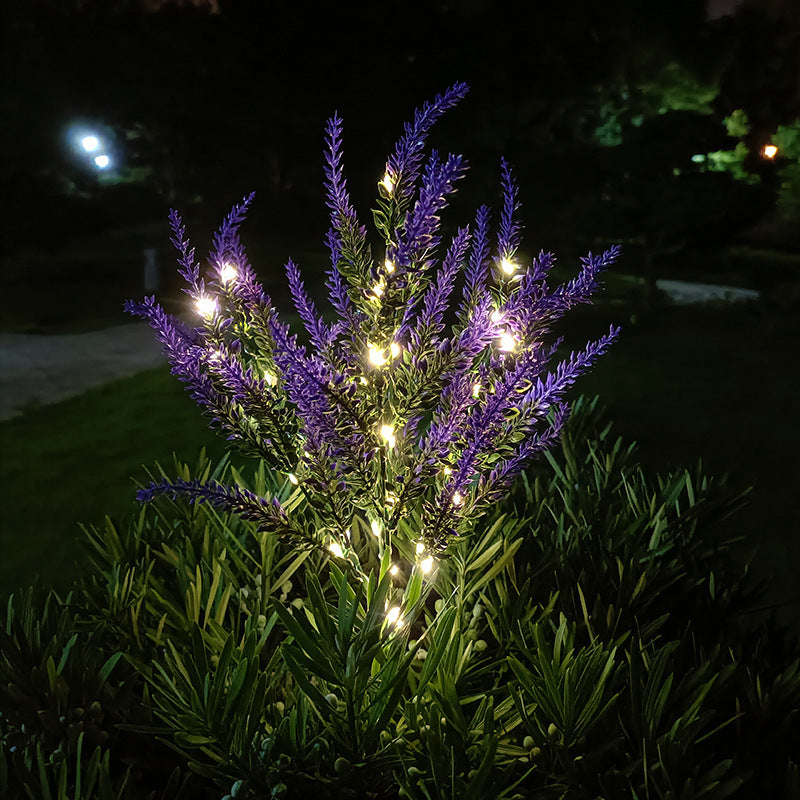 Outdoor LED Light Simulation Garden