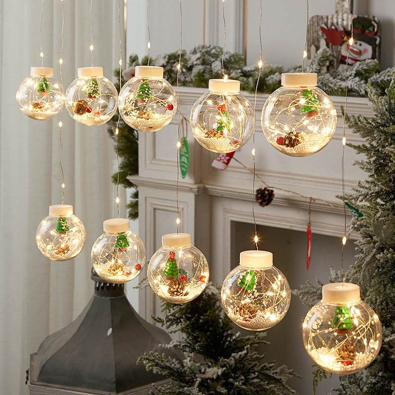 Unique LED Christmas Wish Orbs Light Decorations