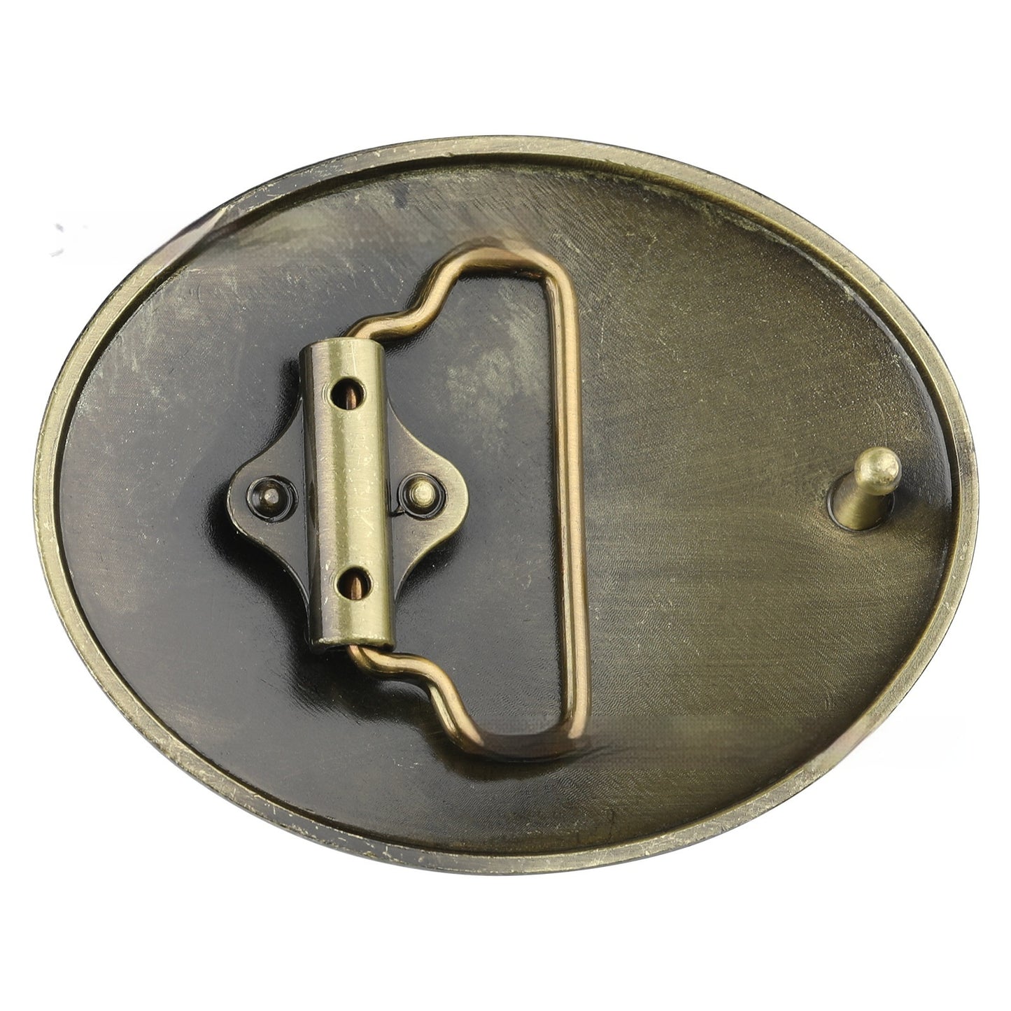 Western Style American Flag Belt Buckle