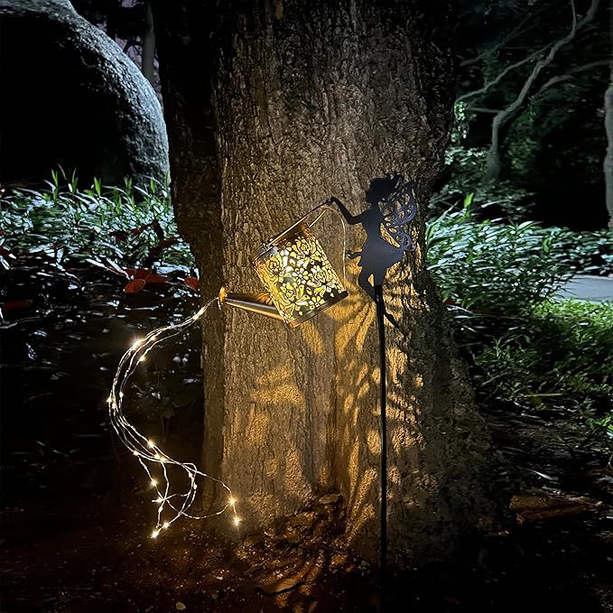 LED Watering Can Simulated Ornament