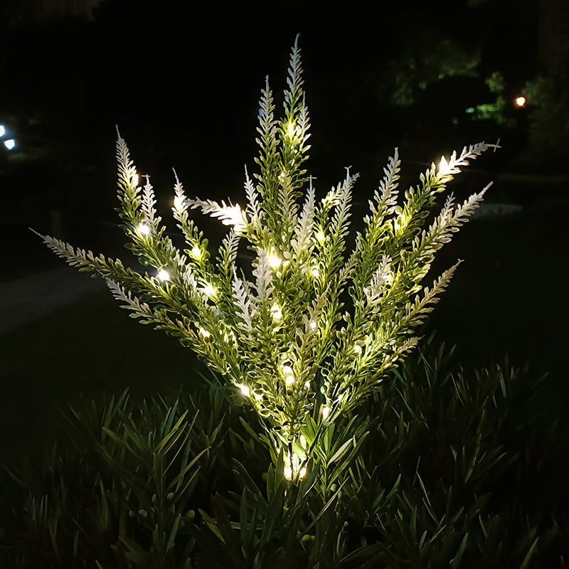 Outdoor LED Light Simulation Garden