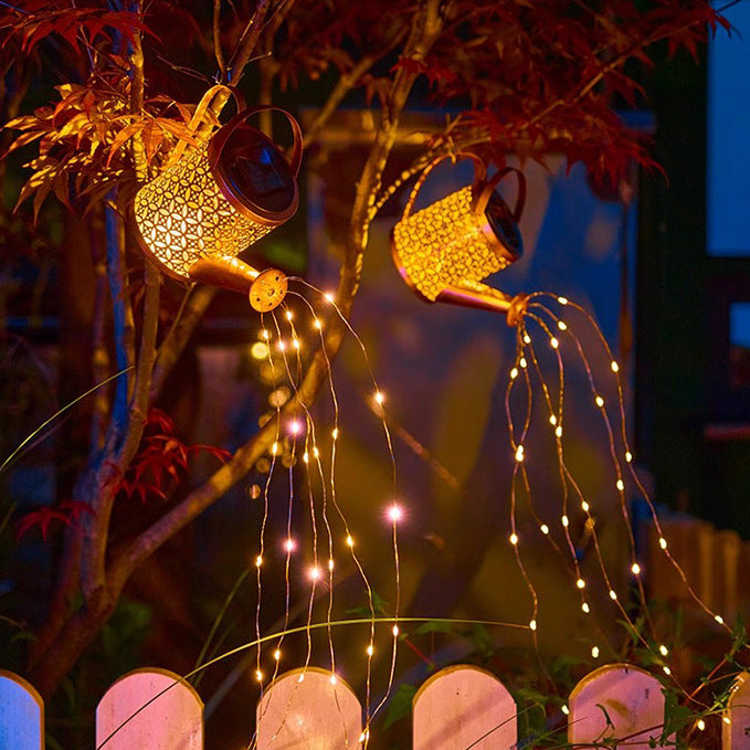 LED Watering Can Simulated Ornament