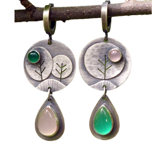 Creative Twig Earrings Cute Personality European And American