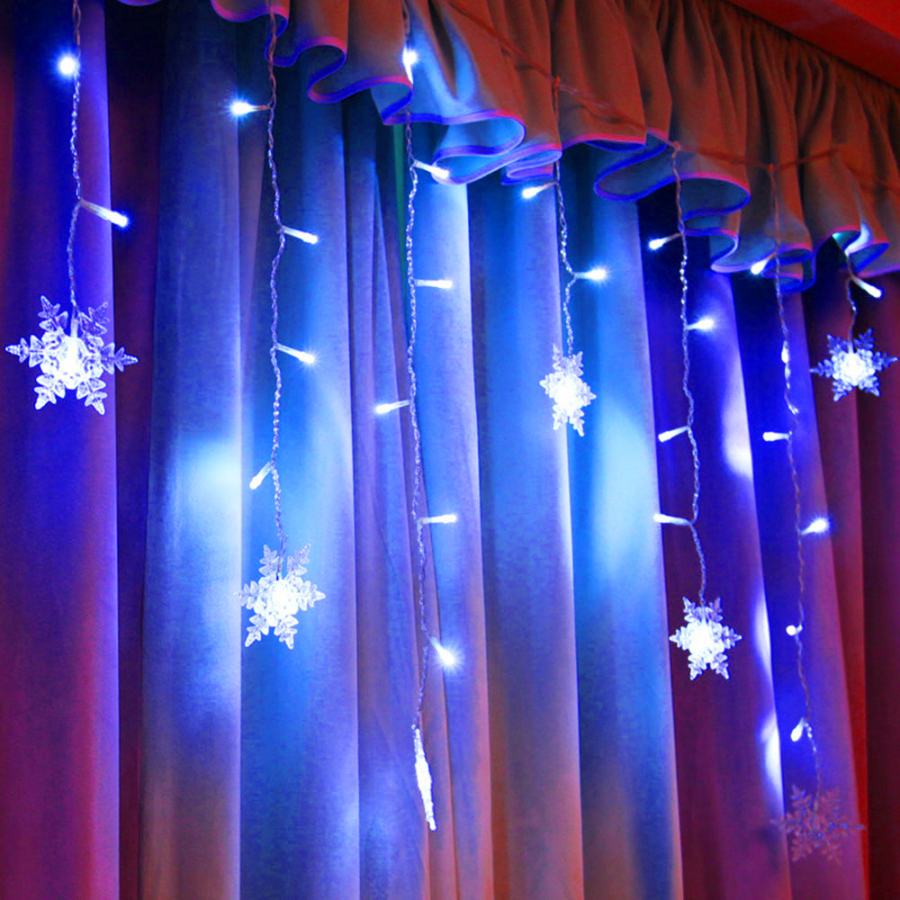 LED Star/Icicle String Lights