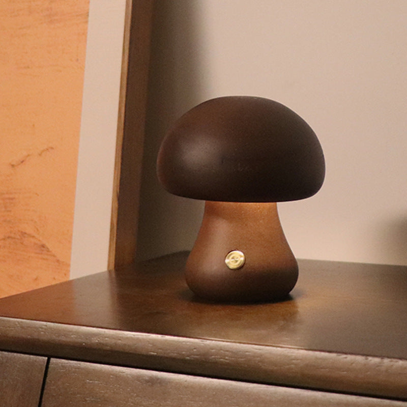 Mushroom LED Night Light w/Touch Switch