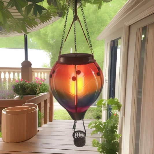 Solar Hot Air Balloon Light Water Drop Light