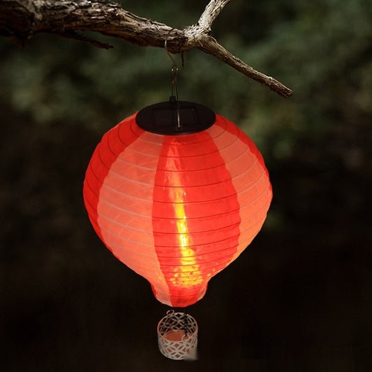 Solar Hot Air Balloon Lantern Lawn Lamp