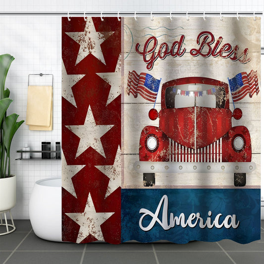 Independence Day Shower Curtain- Multiple styles