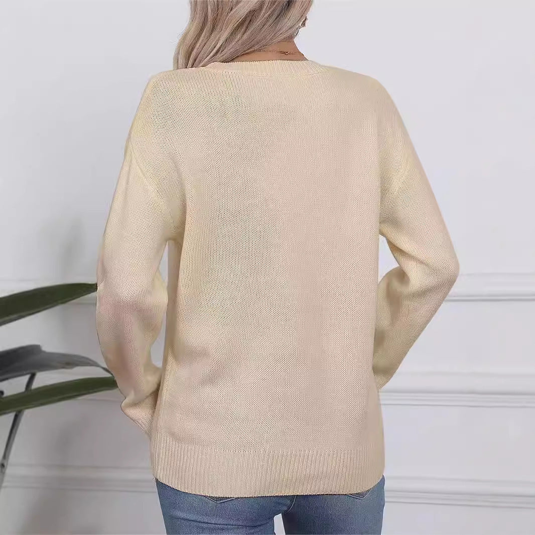 American Flag Retro Sweater