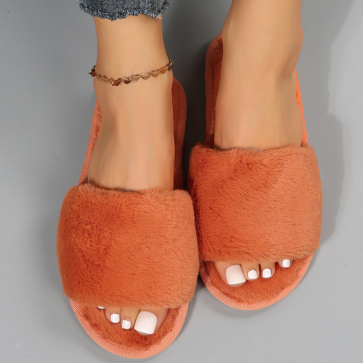 Fluffy Women's Plush Slippers