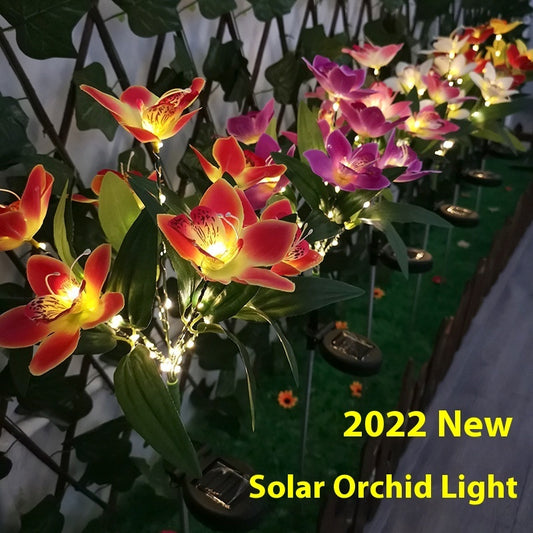 LED Orchid Outdoor Lights