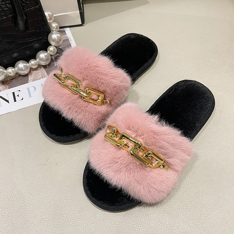 Women's Fashion Wool Slippers