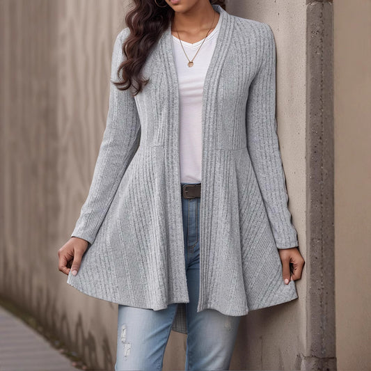 Women's Sunken Stripe Cardigan