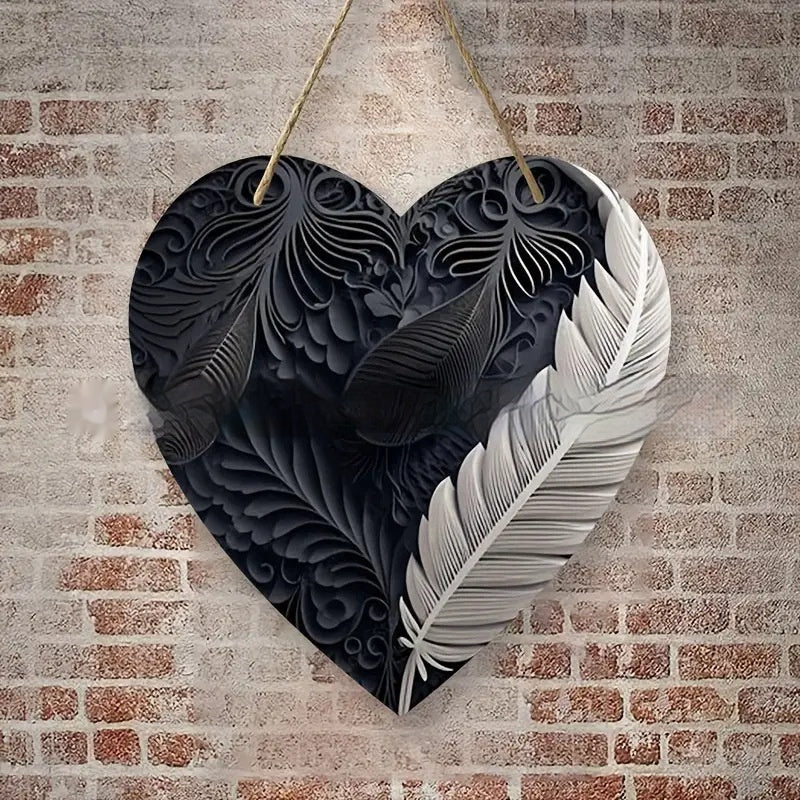 Heart shaped Stained Glass Suncatcher-Different Styles