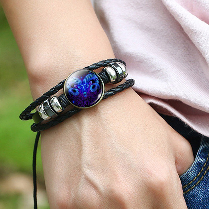 Zodiac Bracelet Braided Band