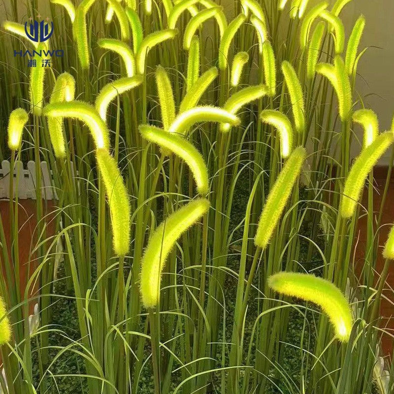 Outdoor Simulation Solar Dogtail Grass Lamp