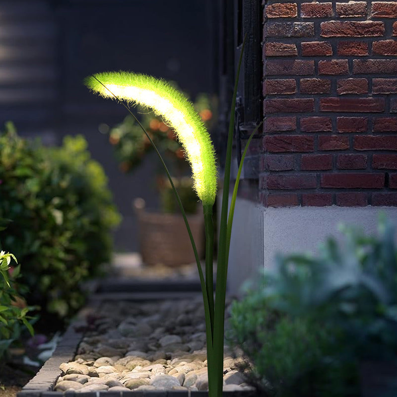 Outdoor Simulation Solar Dogtail Grass Lamp