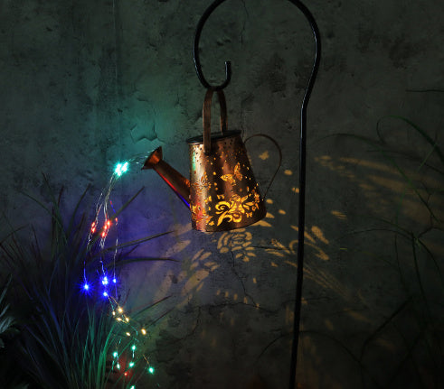 Solar Kettle Lamp Butterfly Pattern