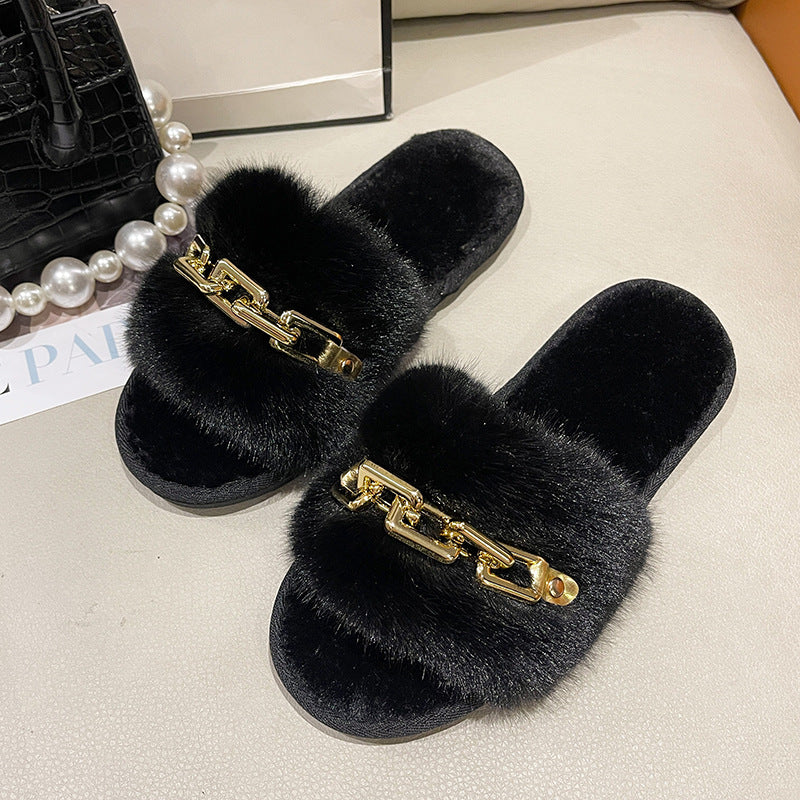 Women's Fashion Wool Slippers